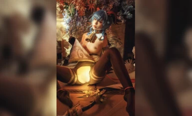 [CosPlay] Explosive Girl Meow Xiaoji (Ji Xiaoji) Original God Ganyu