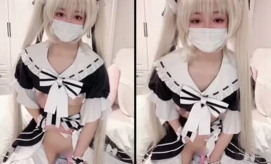 萝莉少女 妹控福音Cosplay女仆装▌小晗喵 ▌妄想哥哥的大肉棒 激攻鲜嫩粉穴 哥哥快插进来 好大 好粗