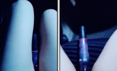 Most of the night car shock to the wild, car lights before peeing, in the car to play the big black cow masturbation, lights before jerking off oral sex hold up to pile-driving