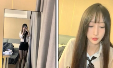 [Titik melancap yang sangat tinggi] Dewi teratas akan datang, seorang gadis berusia 19 tahun dengan sembilan mata ketampanan yang sangat baik, paras paras bintang idola, dan alat peraga menembusi kemaluannya, dan air mani mengalir keluar, dan dia sangat c