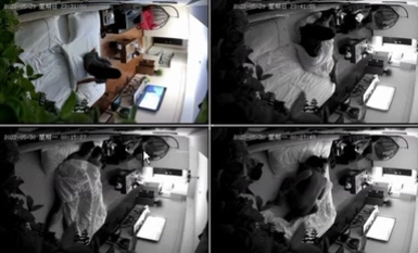 Lihim na kinunan ng isang bagong naka-leak na camera ng seguridad ng hotel ang isang maarteng binata na nakipag-appointment sa isang dalagang maganda ang ugali (Don't harm me)