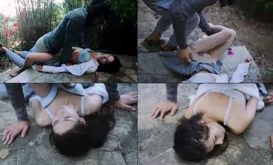 最新劇情製作《尾行》猥瑣男尾行清純美少女林間小路乾暈直接就給操了畫面感十足高清720P原版