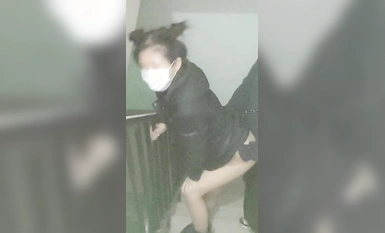 복숭아 엉덩이 슈퍼 걸레 아내 "칭칭"여신 섹스 검은 비단 가죽 오토바이 소녀 난동 엉덩이 후방 진입 섹스 사랑 (3)