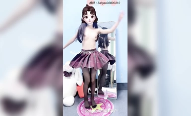 推特極品裸舞女神『小簡』最新妖性定製裸舞私拍 各式換裝超可愛嫵媚 美乳嫩鮑 高清 (7)