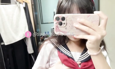 Nữ thần nổi tiếng trên mạng loli mạnh mẽ theo phong cách Douyin nhảy khỏa thân + quan hệ tình dục + phơi bày + cây sim nhiểu đen + ngực đẹp + bánh kem + âm hộ hồng, xem hết một lúc là vui (101)
