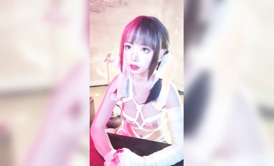 Ang diyosa ng high-end na industriya ng ACG, ang sexy na batang babae ▌ Meow Xiaoji ▌ ay nagpapakita ng lahat ng tatlong punto ng "Ninpo Posts" na puno ng positibong enerhiya, kapana-panabik na cherry at sariwang puting tigre (2)