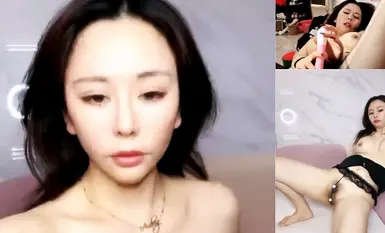 新人美御姐！極度淫騷自慰秀！情趣內褲黑絲襪，張開腿掰穴揉搓，振動棒磨蹭嬌喘呻吟
