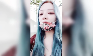 色膽包天的台妹~【超辣網紅小婕】戶外各種露出勾引路人~ (2)