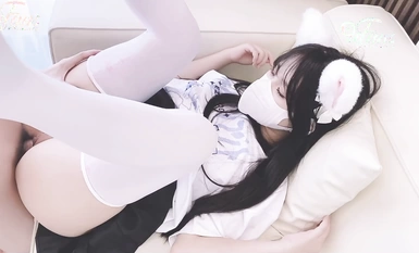 KouKou Media 91Fans FSOG078 Cô gái trẻ loli trả nợ bằng cơ thể của mình, Xiao Miner