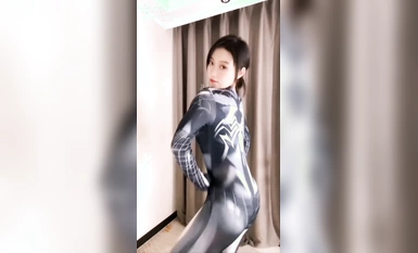 抖音高顏值舞姬@圈圈吖 定製熱舞合集3 (15)