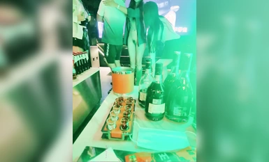 Isteri terdedah terbaik Selebriti Internet @小 kerjasama skala berbayar paus 1 (2)
