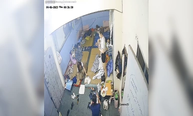 Rò rỉ phòng riêng mới nhất năm 2023. Hacker bẻ camera và lén quay phim việc thay đồ, tắm trong nhà vệ sinh ký túc xá gia đình nhiều lần (9)