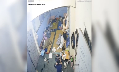Rò rỉ phòng riêng mới nhất năm 2023. Hacker bẻ camera và lén quay phim việc thay đồ, tắm trong nhà vệ sinh ký túc xá gia đình nhiều lần (9)