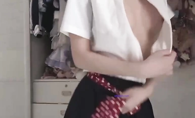 Gadis selebriti Internet@ Fruit Dance [Beruang Susu] (2)