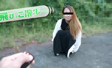 飛びっこ散歩 〜やばい、めっちゃ動いて歩けない