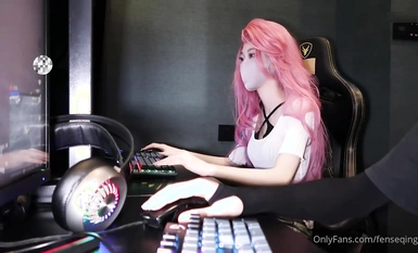 สาวสวย @ เพดาน Loli แฟน @ เน็ตดาราเทพธิดา ▌ คนรักสีชมพู ▌ จุดจบของเกมคือเนื้อ (2)