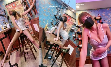 青春無敵 身材纖細極品長腿氣質女神小姐姐【丁丁妹妹】私拍~脫衣裸舞誘惑騷叫自摸吃雞巴頂上 (6)