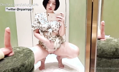 《頂級網紅☀️重磅精品》露臉才是王道！短發氣質美女OnlyFans大波反差女神babyn訂閱 (27)