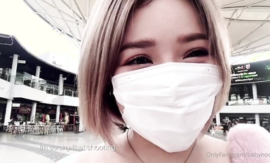 《頂級網紅☀️重磅精品》露臉才是王道！短發氣質美女OnlyFans大波反差女神babyn訂閱 (22)