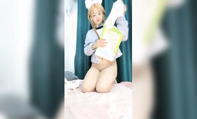 Loli หน้าตาดี @青宝 เปิดเผย + ชุดแสดงสวัสดิการมาตรฐาน 2 (1)