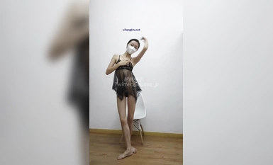 [Excellent Contrast❤️Top Body] Ballerina "The Nutcracker" Fallen Goddess Latest Nude Dance and Sex❤️Iba't ibang Mahirap na Posisyon, Magarbong Kasarian, Creampie, Orgasm, Gray Silk One-Piece Horse (6)