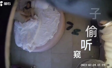 新台首發【螢石雲】大學生附近粉色圓床房酒店的情侶們 (6)