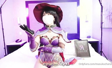 高質量網紅@知名女神玩偶姐姐閨蜜『馬蘇兒』合集 COS原神莫娜噴了超多