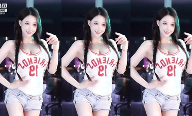 Người dẫn chương trình DYTV @米娜MinanaBộ sưu tập các tác phẩm mới trong 23 năm của hot dance (1)