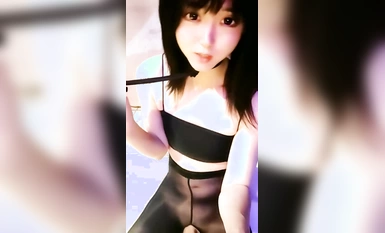 前方高能預警！極品清純大眼睛直男必愛頂流TS【小安】露臉私拍 車震野戰裸奔喝尿吃精碉堡了 (7)
