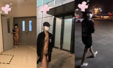 Exposed Welfare Girl@น้ำแข็งและหิมะละลายในห้าง