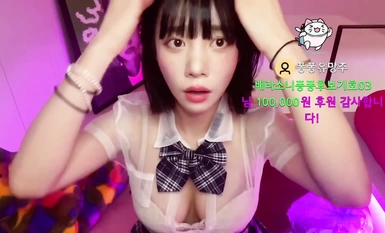 한국 여성 앵커 배라소니 baerasoni 이니셜 아헤안 アヘ顔(3)
