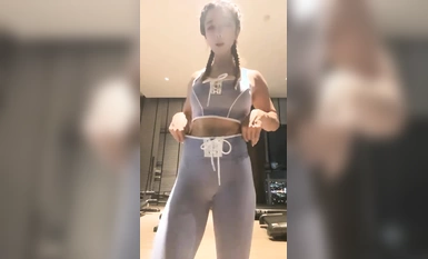 ハイカラ・フィットネス・ガール、美尻、20時間の視覚的饗宴 (15)