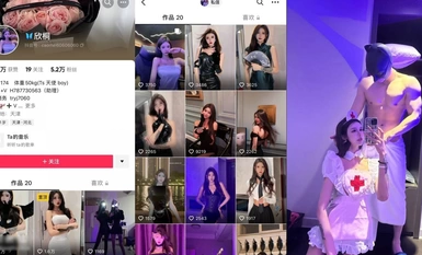 Người nổi tiếng trên Internet Douyin với ngoại hình đẹp và thân hình ngoại vi nhân tạo đỉnh cao TS [Thiên Tân-Xintong] lộ mặt trong ảnh riêng tư và bị một nhà tài trợ tôn sùng đặc biệt đụ bằng nhiều cách khác nhau (1)