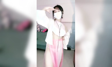 Purong batang babae na sumasayaw na estudyante Youyou UU 27 oras na koleksyon (7)