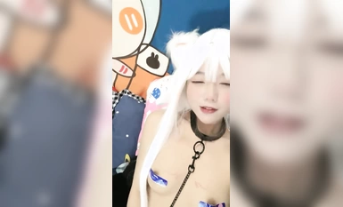 Pure loli coser@电猫(กัดพุดดิ้ง) การแสดงสวัสดิการมาตรฐานตอนที่ห้า (7)