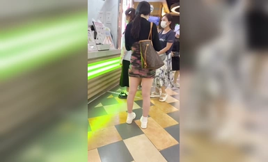 Voyeur sa magandang dalaga
