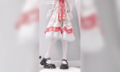 cuteli-Red & White Lolita