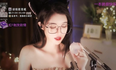 HYTV高顏值主播@深情默指導 asmr耳騷合集（5）