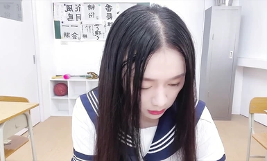 網紅名媛〖Daisybaby〗JK小學妹放學後的課後輔導，表面是大家文靜乖巧小學妹 私下是老師的小淫娃，又乖又反差