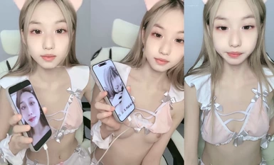 多少男生的白月光【在校大一学妹】粉嫩小穴，清纯可爱，放开那条可怜的小狗，稀疏阴毛一线天，好逼！ (5)