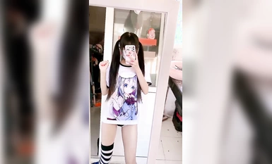 น่ารักตัวน้อยไร้เดียงสา [กินเหยาเหยา] โลลิต้าสีขาวและอ่อนโยนกับร่างกายอ้วนและหีสีชมพูน่ารักเธอเท่มากตั้งแต่อายุยังน้อยคอลเลกชันน่ารักและตัดกัน (1)