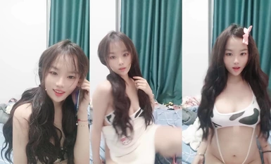 G 가슴 여대생, 가슴이 너무 예쁘다 [빅 화이트 토끼 캔디] 하얀 꽃 소녀 살, 사실 여전히 빵 보지의 라인, 삐죽 즉시 발기시켜주세요! (5)