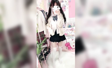 카와이~카와이 [여고생 여동생]의 불룩한 가슴이 너무 귀여워 (4)