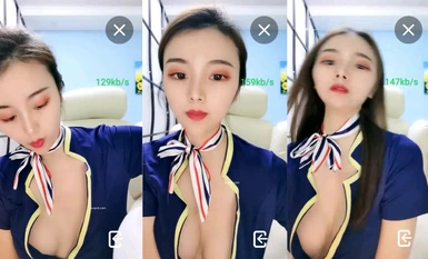 เทพธิดายอดนิยม [นางแบบสาว Beibei] ยั่วยวนในเครื่องแบบ ~ เต้นอย่างเย้ายวน ~ เขย่าบั้นท้ายและบีบหน้าอก (12)