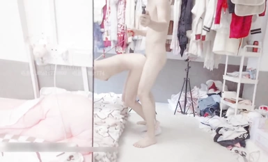 欲情コントラスト美少女[Lt774523412]着用JK妹はどのようにああ燃やすことができますか？ ピンクまんこコンドームなしオナニーで小柄でキュートなボディーに喘ぎ声、泣き声(2)