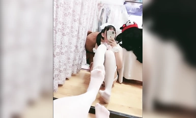 Ang tunay na mga benepisyo ng otaku! Ang kabataan ay walang talo! Twitter Welfare Ji's big internet celebrity na si Yuzuki na kaibigan, isang matamis at maalat na batang babae [Qingmu Xiaohe] ay nagbayad para sa pribadong paggawa ng pelikula, nag-mast