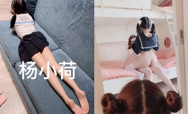極品宅男福利！青春無敵！推特福利姬大網紅柚木好友，可鹽可甜嫩妹【青木小荷】收費私拍，自慰3P打炮被死胖子摧殘蹂躪 合集（4）