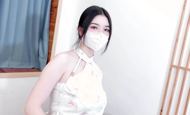 顏值巔峰唯美女神〖狐不妖〗優雅性感旗袍御姐女神全程被干嬌喘不止，各種姿勢輪番上陣，頂級反差