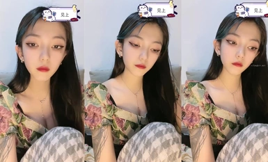 Gadis Kebajikan Kontras Stesen B [Versi Black Silk Little Mom Lack of Love] Siaran Langsung Kebajikan Foto Peribadi Paparan Dua Kali (2)