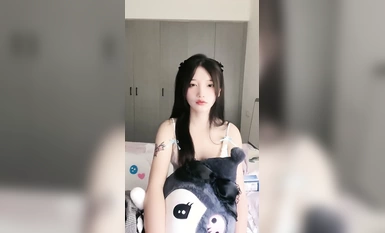 Millet Porridge_Super cute little pineapple college graduate yellow podcast, big meat stick pumping pussy (2)